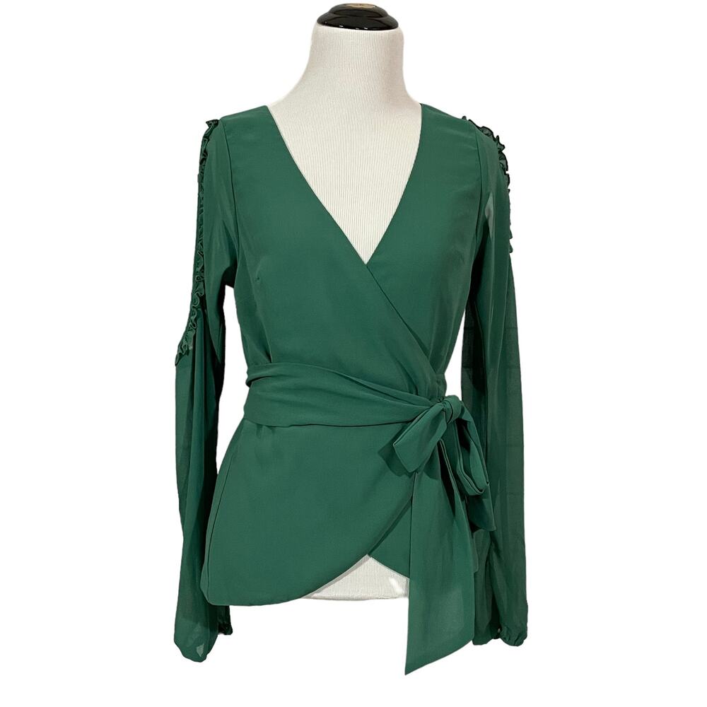 Revolve X Majorelle Katya Top - Jade - Small